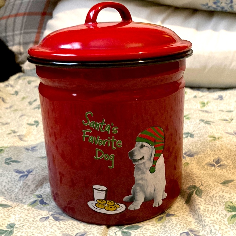 Santa’s favorite Dog treat holder